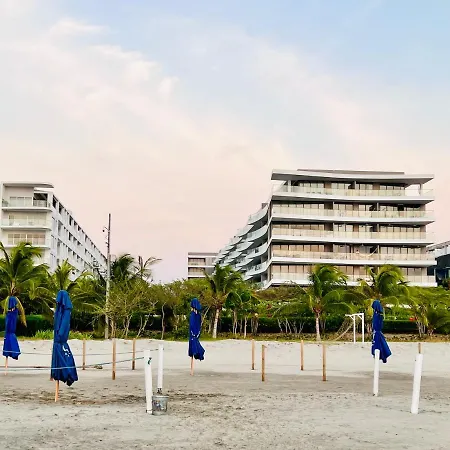 Espectacular Aparta Estudio Loft En Playa Manzanillo