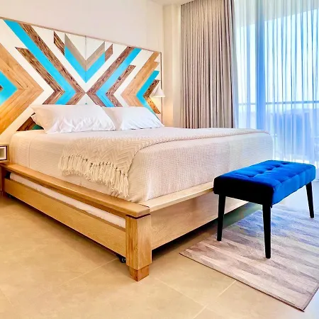 Espectacular Aparta Estudio Loft En Playa Manzanillo Cartagena